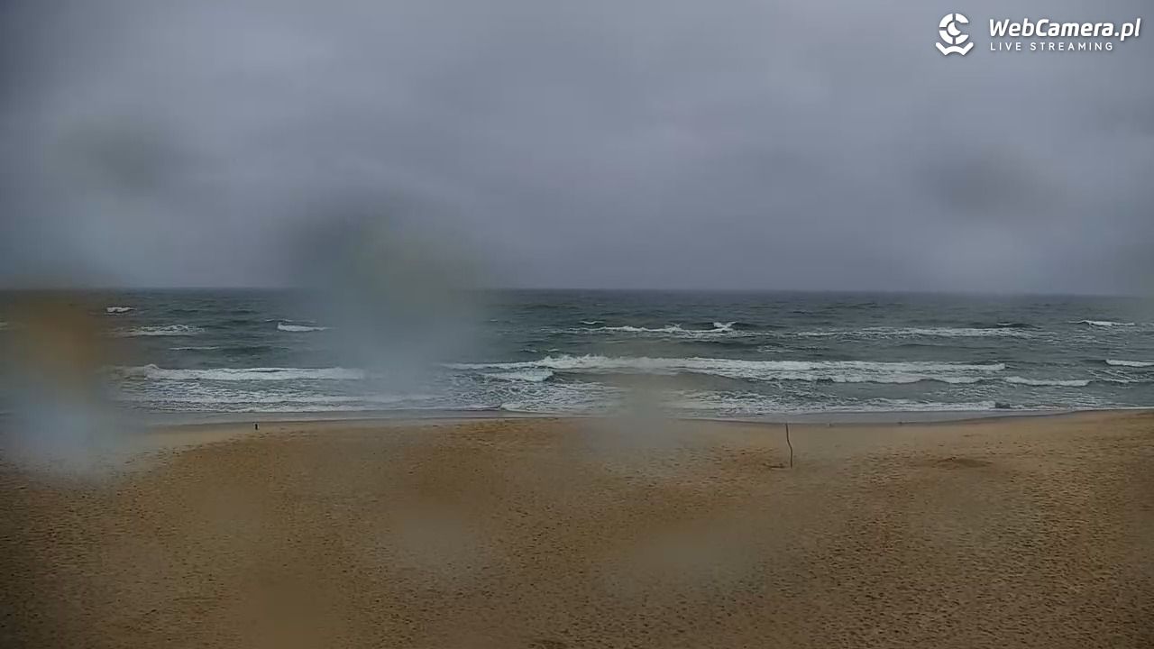 JASTRZĘBIA GÓRA - widok na plażę - 16 maj 2025, 16:35