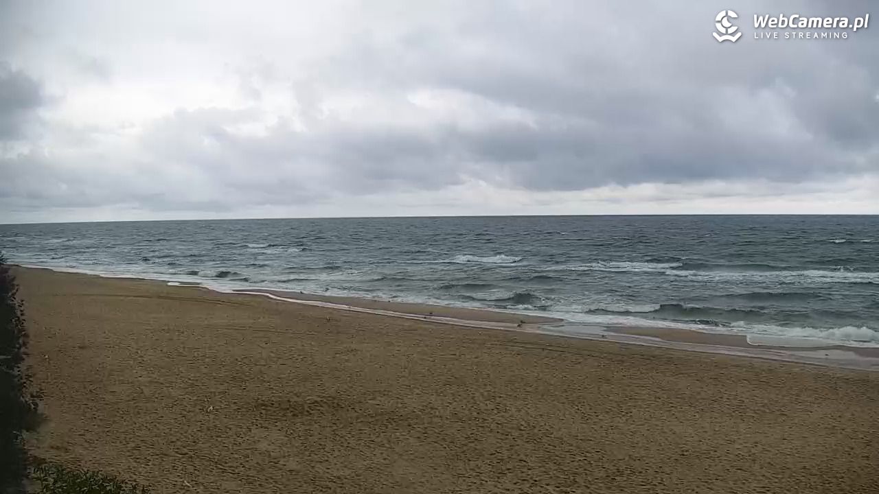 JASTRZĘBIA GÓRA - widok na plażę - 25 wresień 2026, 09:53