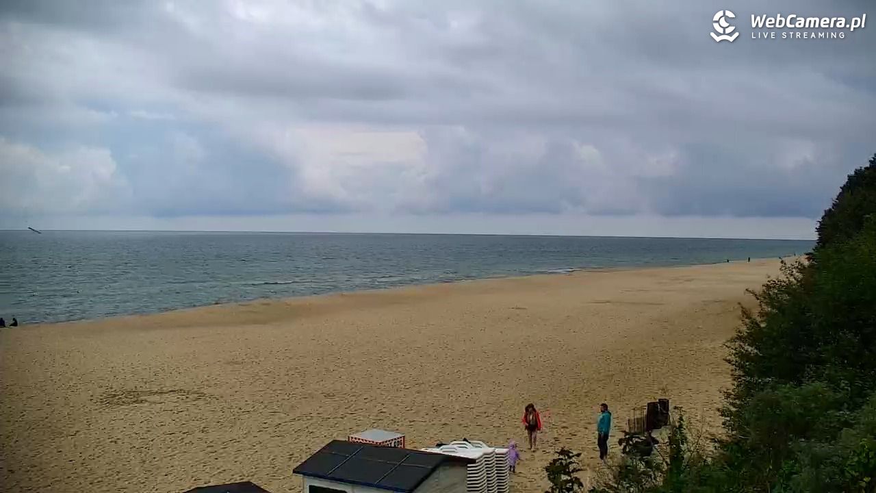 JASTRZĘBIA GÓRA - widok na plażę - 14 wresień 2025, 18:12