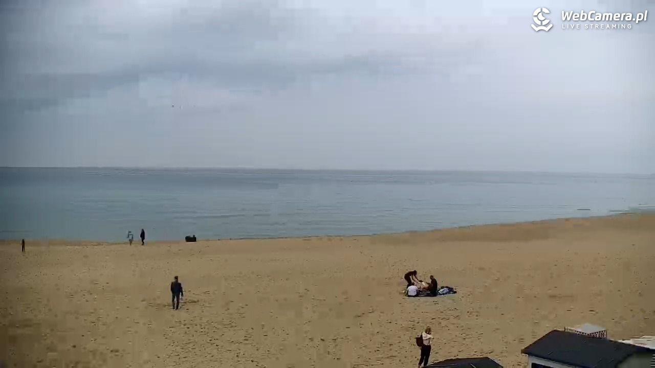 JASTRZĘBIA GÓRA - widok na plażę - 14 wresień 2025, 16:57