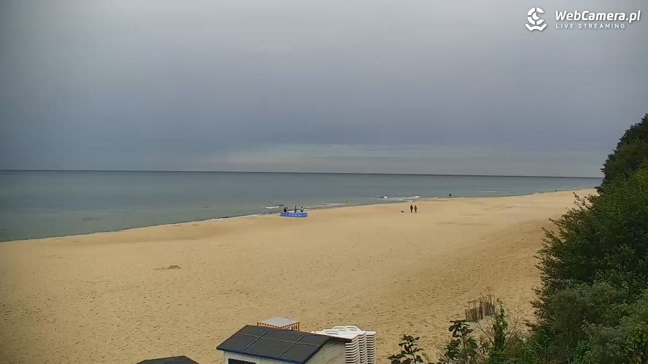 JASTRZĘBIA GÓRA - widok na plażę - 15 wresień 2025, 14:34