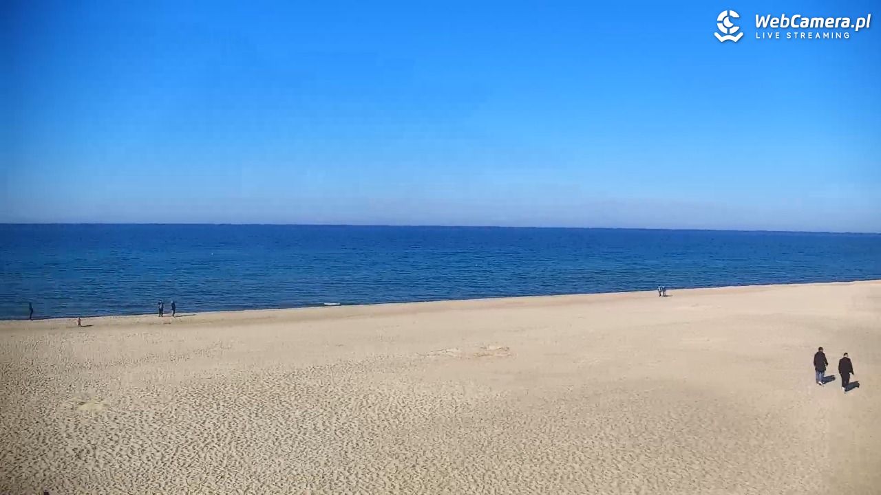 JASTRZĘBIA GÓRA - widok na plażę - 19 kwiecień 2026, 16:37