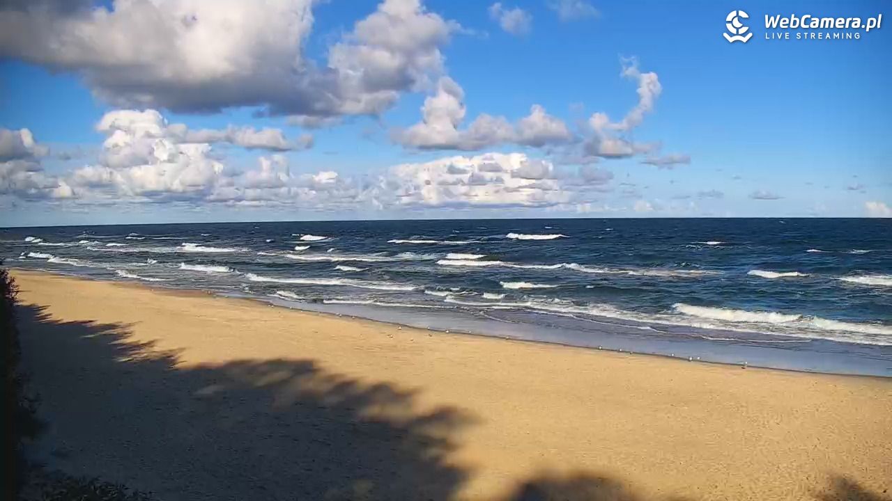JASTRZĘBIA GÓRA - widok na plażę - 23 wresień 2026, 09:54