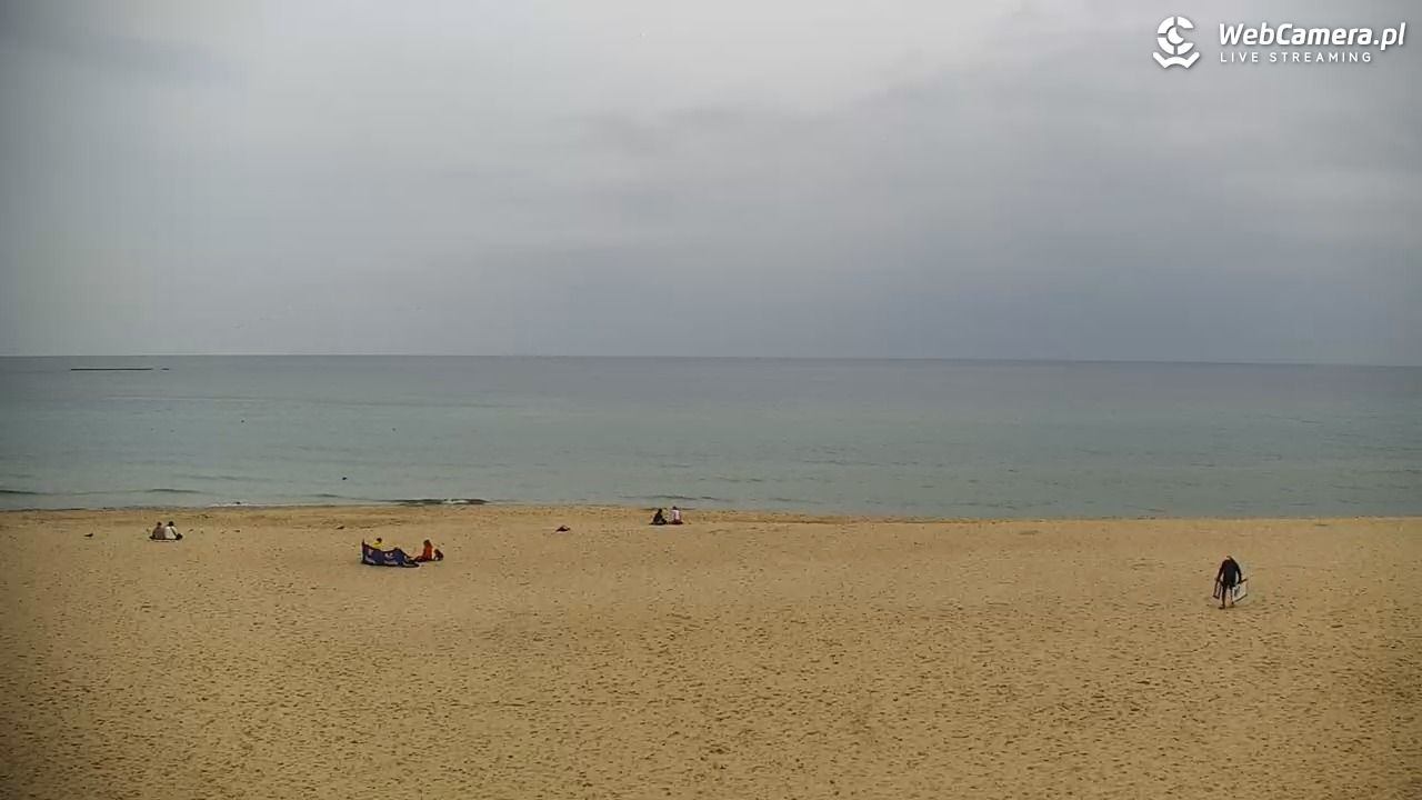 JASTRZĘBIA GÓRA - widok na plażę - 14 wresień 2025, 13:27