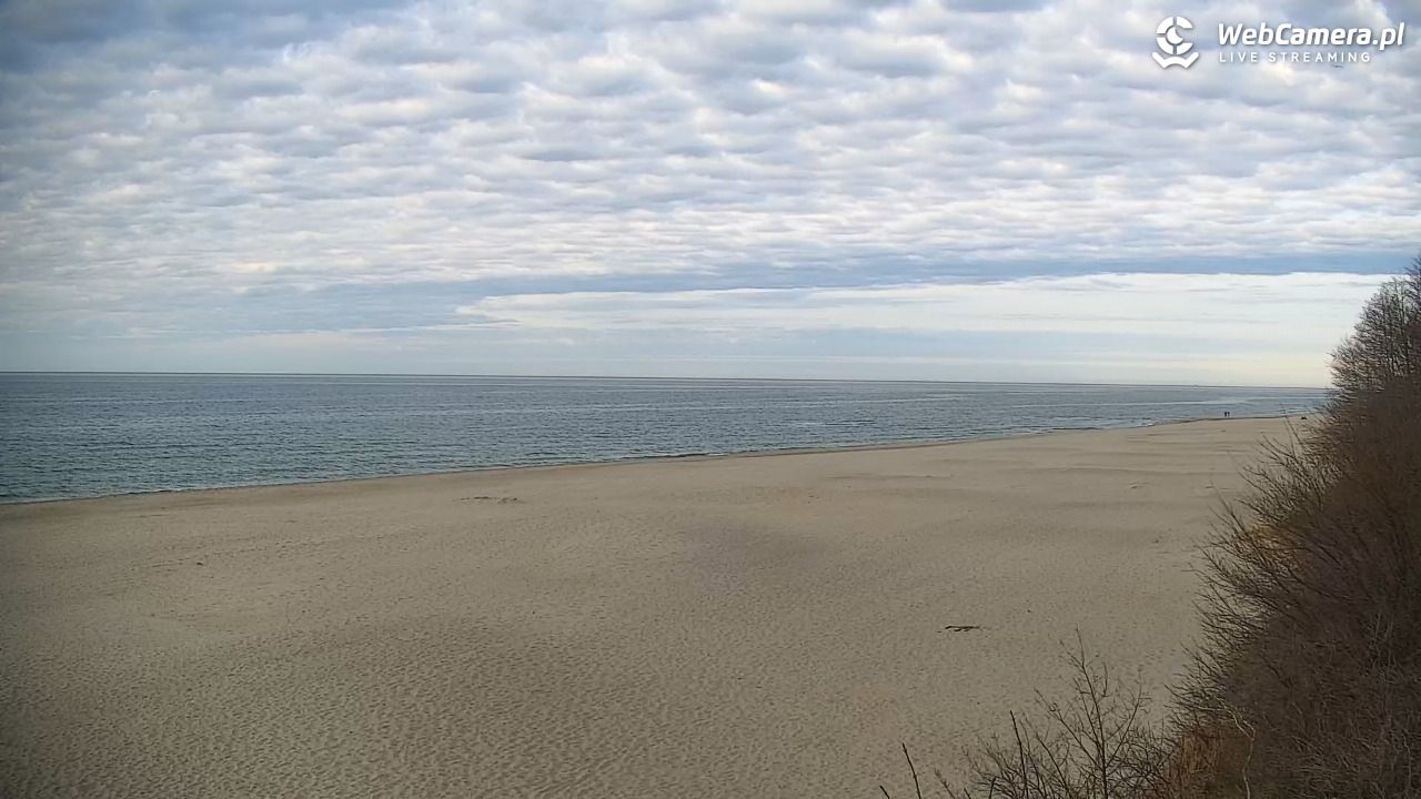 JASTRZĘBIA GÓRA - widok na plażę - 18 kwiecień 2026, 18:02
