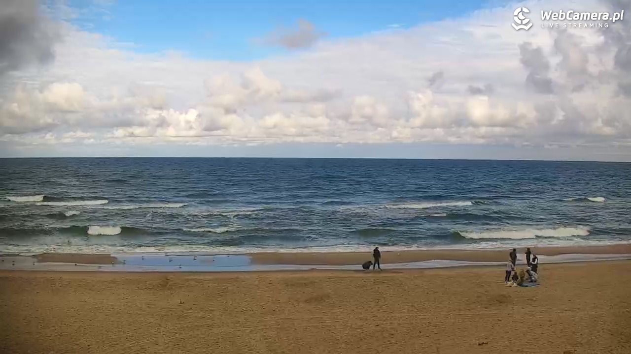 JASTRZĘBIA GÓRA - widok na plażę - 25 wresień 2026, 11:22