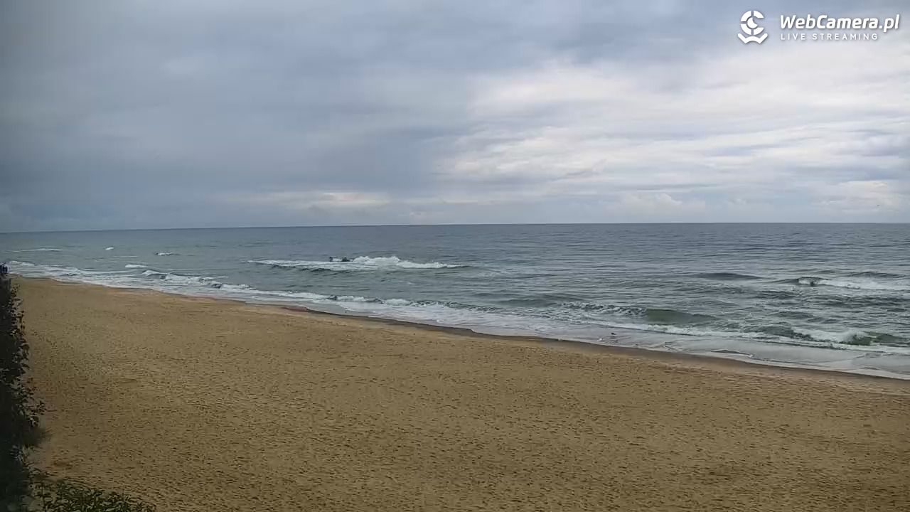 JASTRZĘBIA GÓRA - widok na plażę - 24 wresień 2026, 10:39