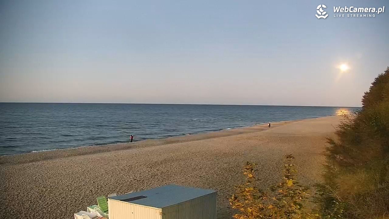JASTRZĘBIA GÓRA - widok na plażę - 27 wresień 2026, 19:05