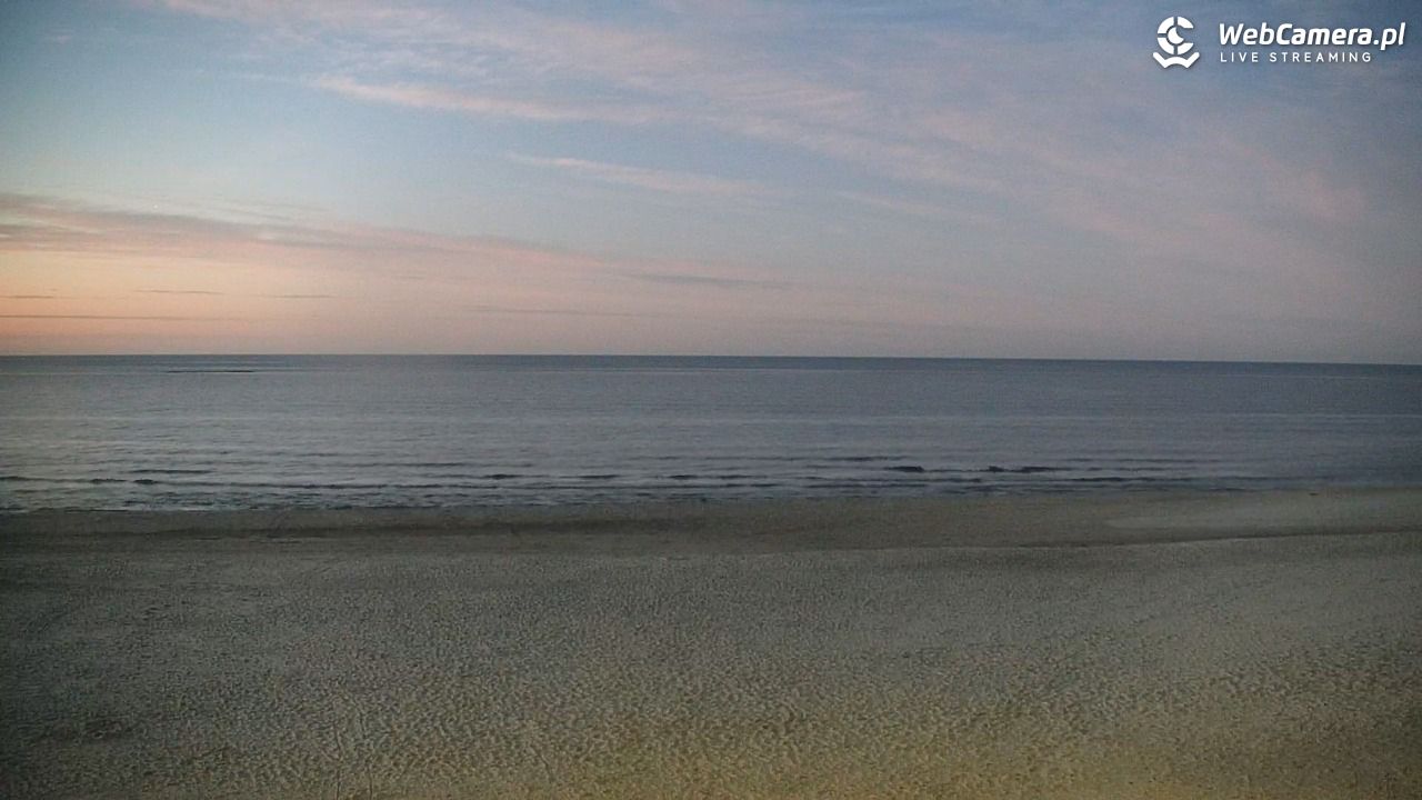 JASTRZĘBIA GÓRA - widok na plażę - 03 marzec 2026, 18:09
