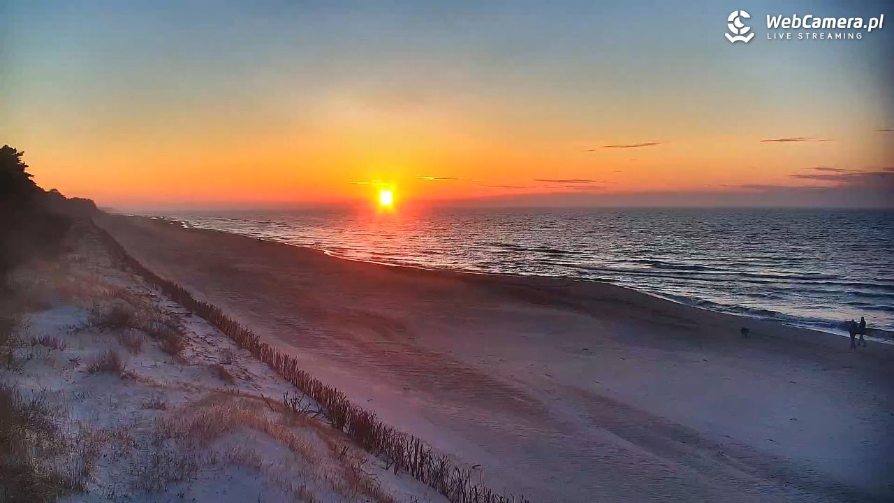 OSTROWO - widok na plażę NOWOŚĆ - 15 kwiecień 2026, 19:45