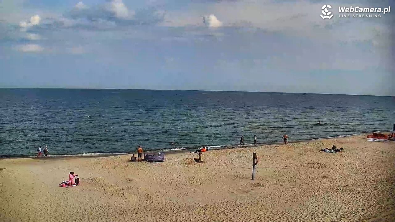 OSTROWO - widok na plażę NOWOŚĆ - 28 sierpień 2025, 11:12
