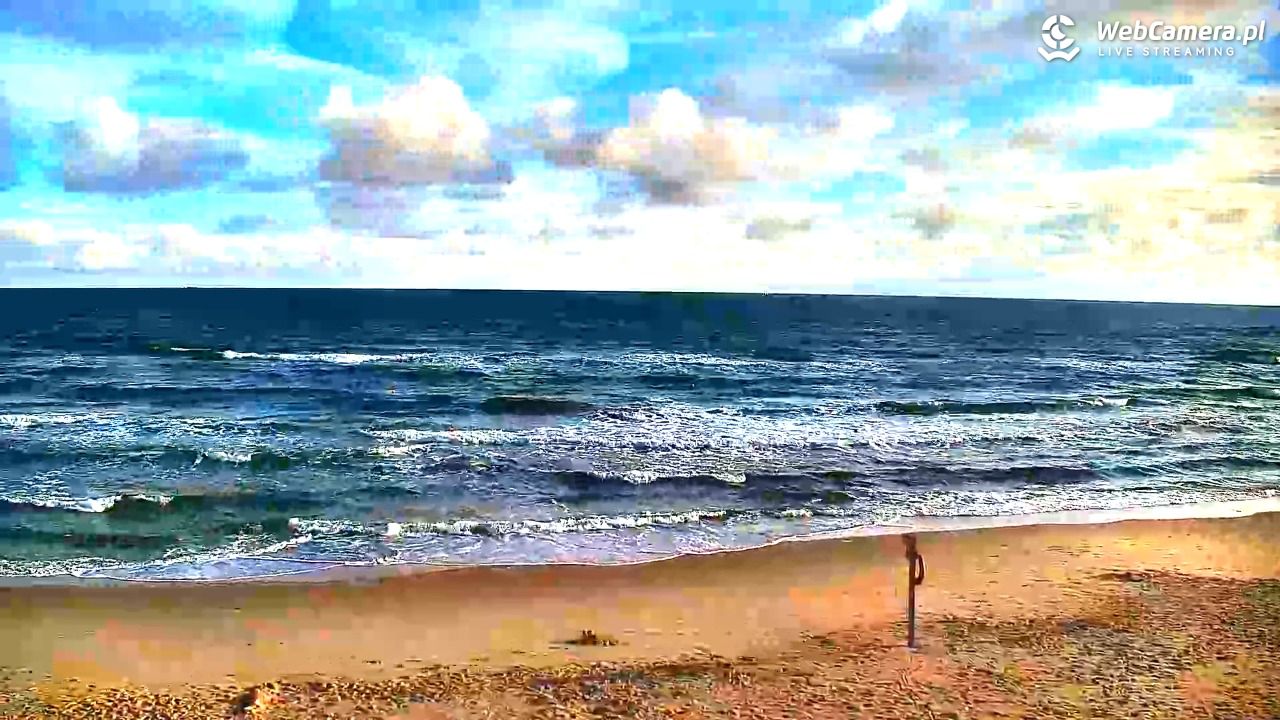 OSTROWO - widok na plażę NOWOŚĆ - 24 lipiec 2026, 06:55