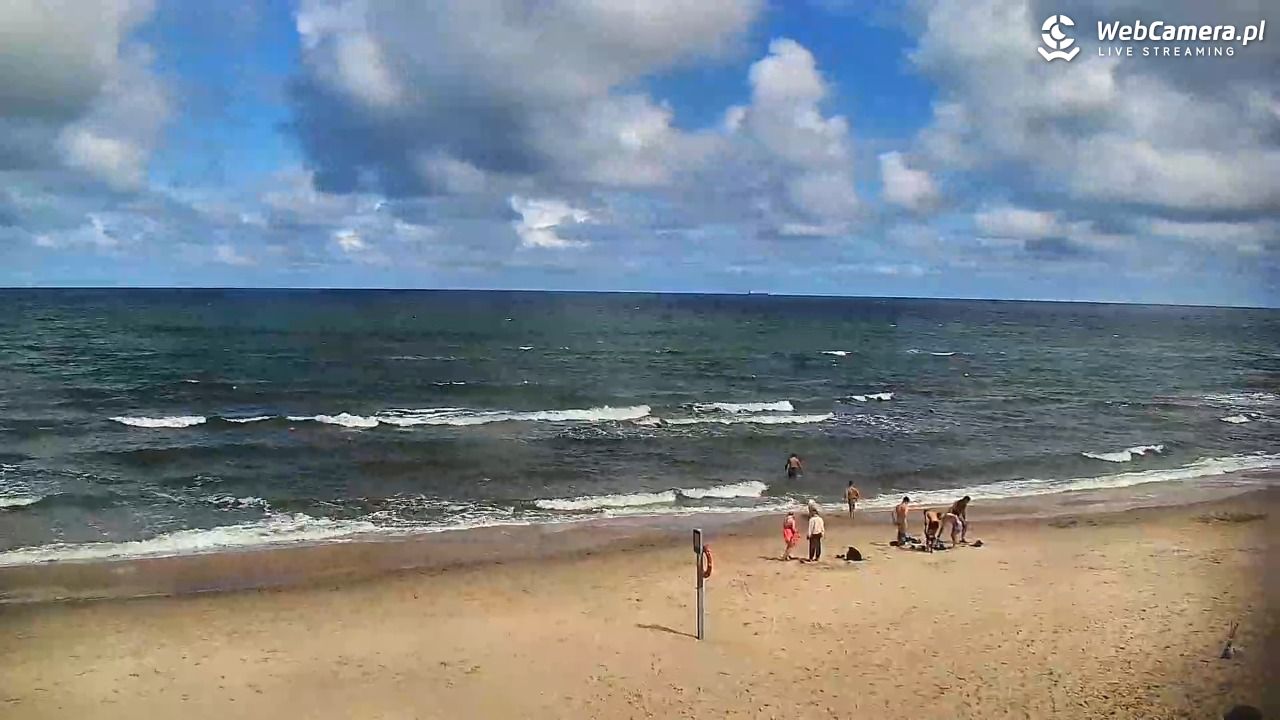 OSTROWO - widok na plażę NOWOŚĆ - 23 lipiec 2026, 11:49