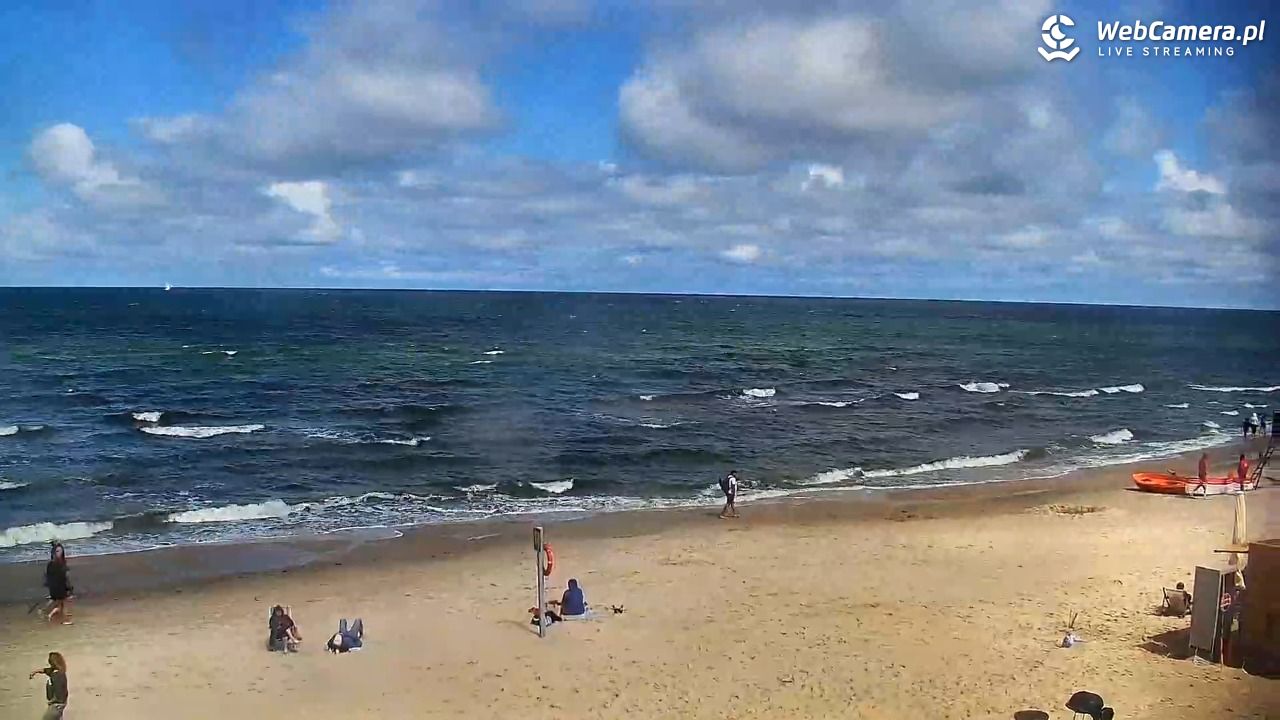 OSTROWO - widok na plażę NOWOŚĆ - 23 lipiec 2026, 12:37