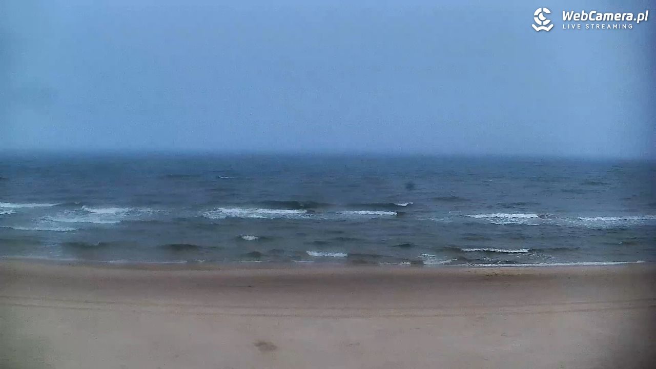 OSTROWO - widok na plażę NOWOŚĆ - 17 kwiecień 2026, 07:15