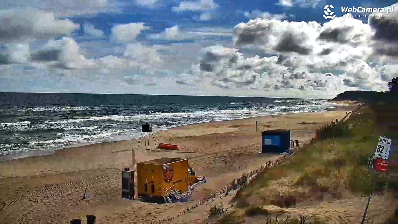 OSTROWO - widok na plażę NOWOŚĆ - 24 lipiec 2026, 08:32
