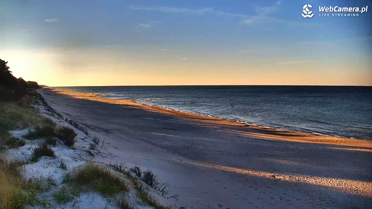 OSTROWO - widok na plażę NOWOŚĆ - 20 październik 2025, 16:18