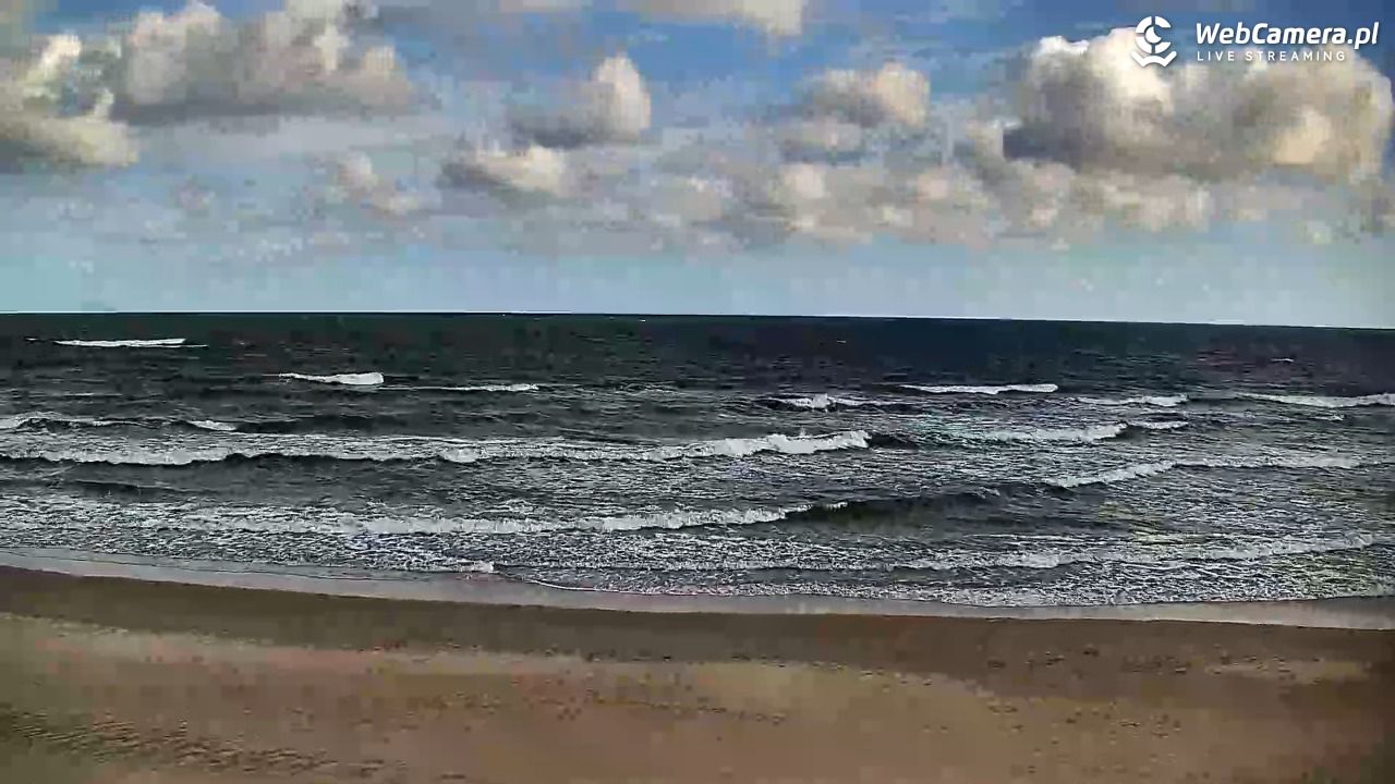 OSTROWO - widok na plażę NOWOŚĆ - 04 lipiec 2025, 08:09
