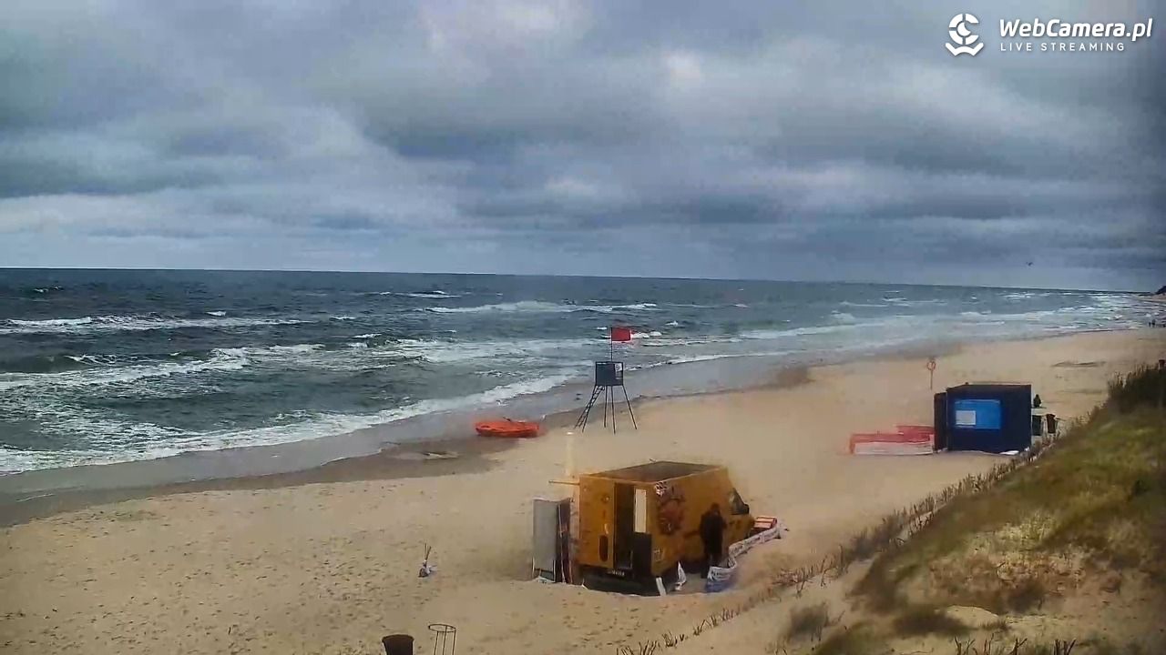 OSTROWO - widok na plażę NOWOŚĆ - 23 lipiec 2026, 16:48