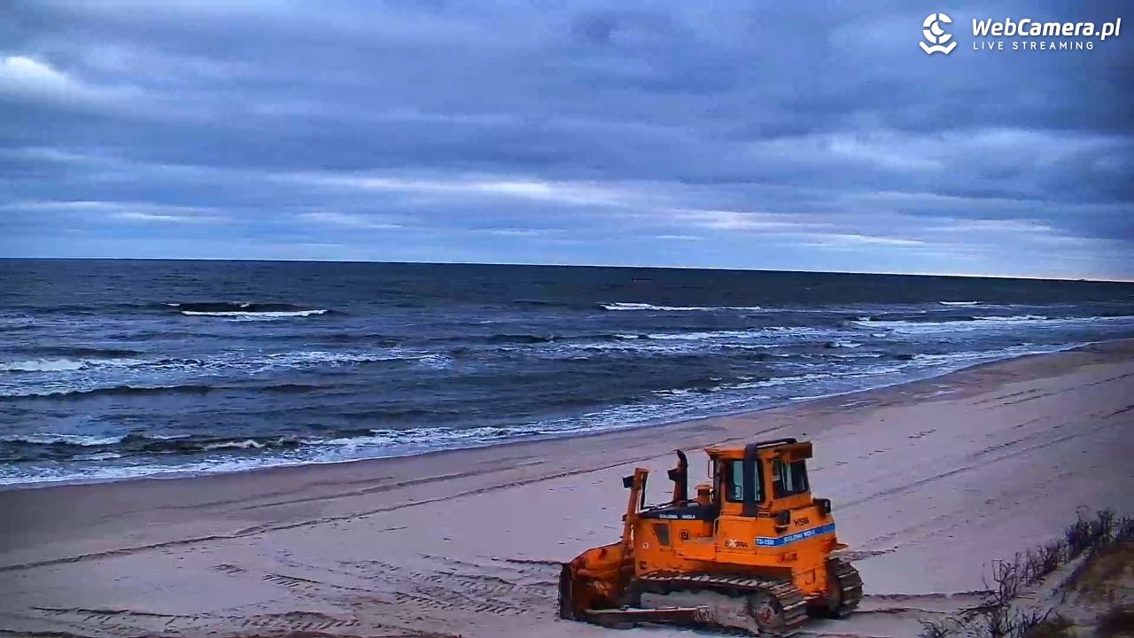 OSTROWO - widok na plażę NOWOŚĆ - 24 grudzień 2025, 07:54