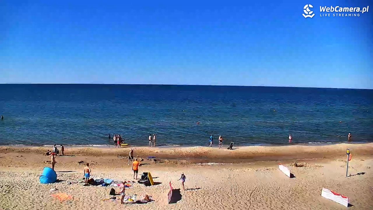 OSTROWO - widok na plażę NOWOŚĆ - 02 lipiec 2025, 16:11