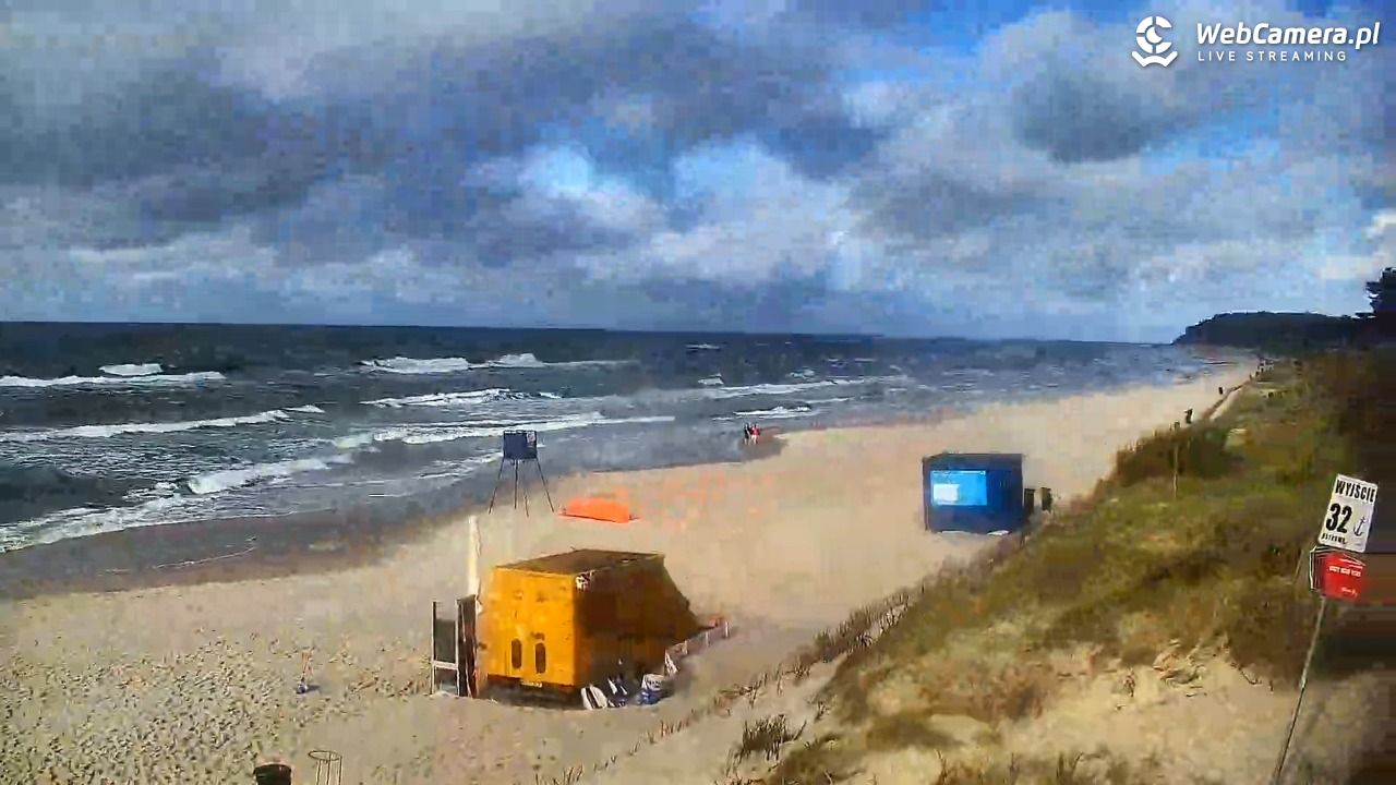 OSTROWO - widok na plażę NOWOŚĆ - 23 lipiec 2026, 18:11