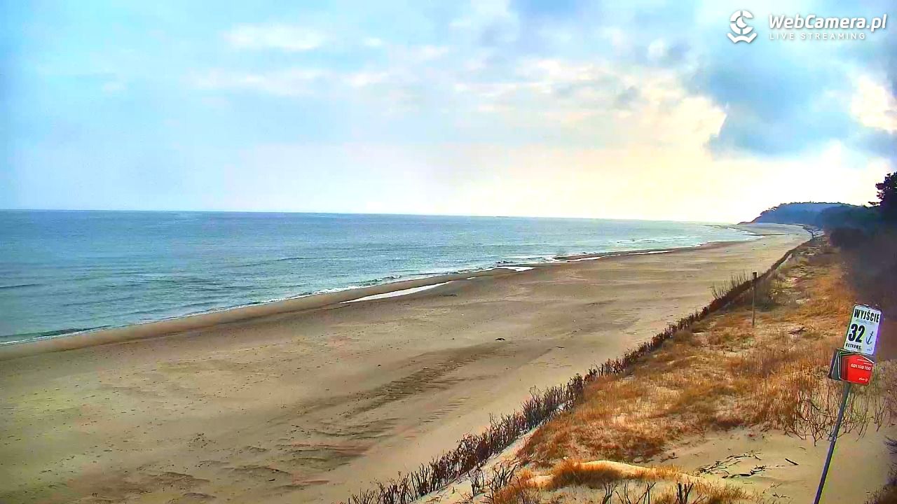 OSTROWO - widok na plażę NOWOŚĆ - 15 kwiecień 2026, 08:25