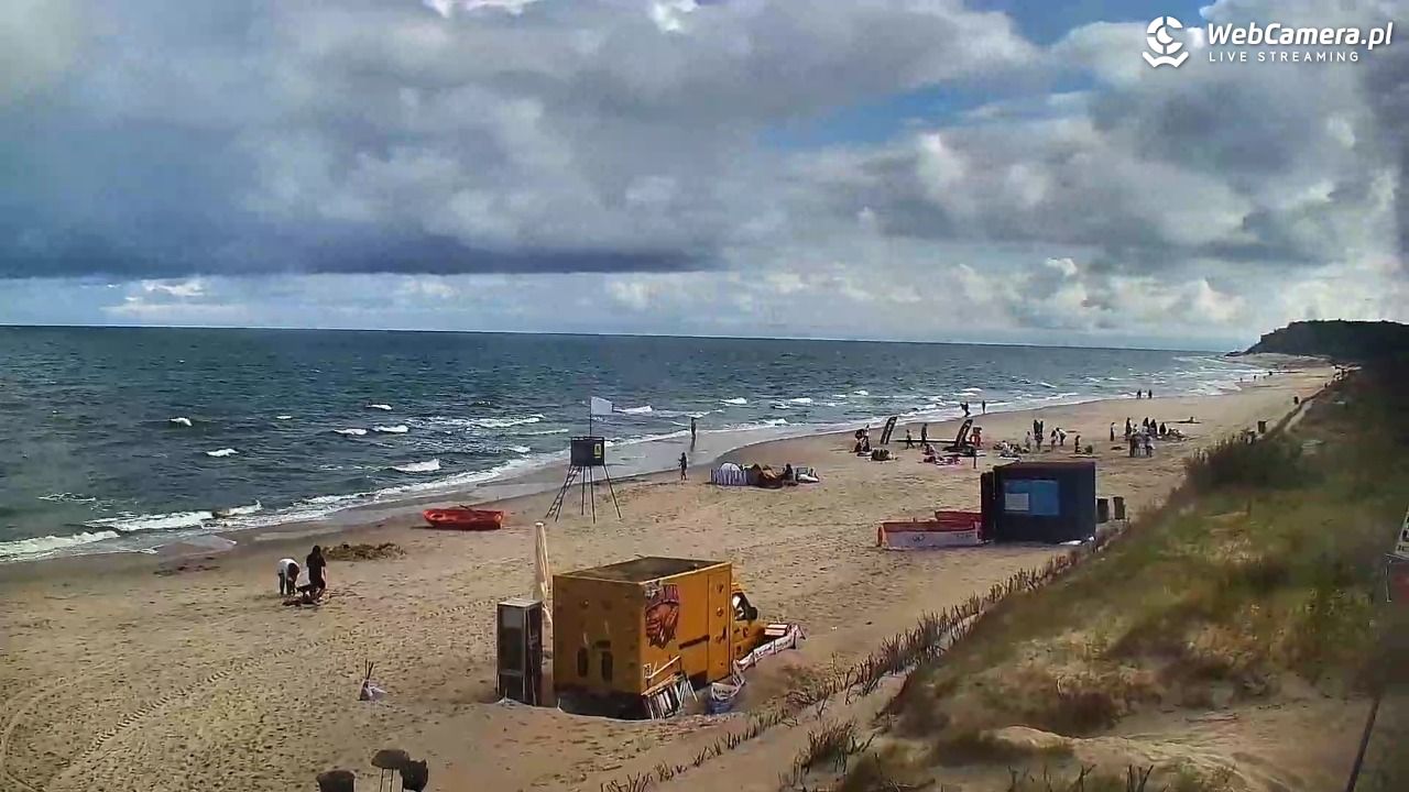 OSTROWO - widok na plażę NOWOŚĆ - 23 lipiec 2026, 10:37