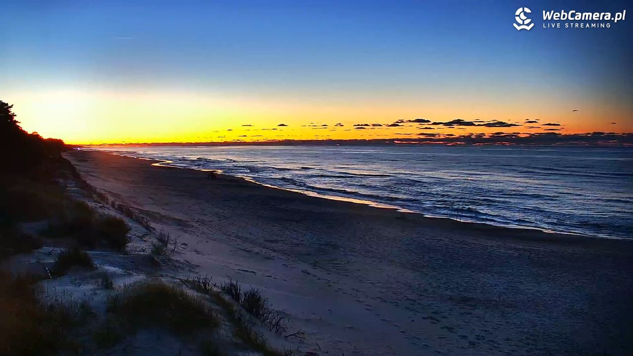 OSTROWO - widok na plażę NOWOŚĆ - 19 październik 2025, 18:18