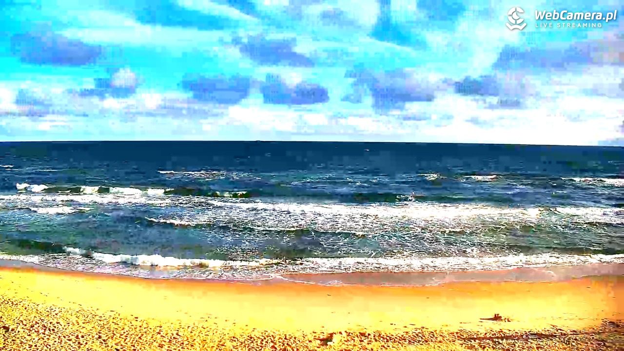 OSTROWO - widok na plażę NOWOŚĆ - 24 lipiec 2026, 06:53