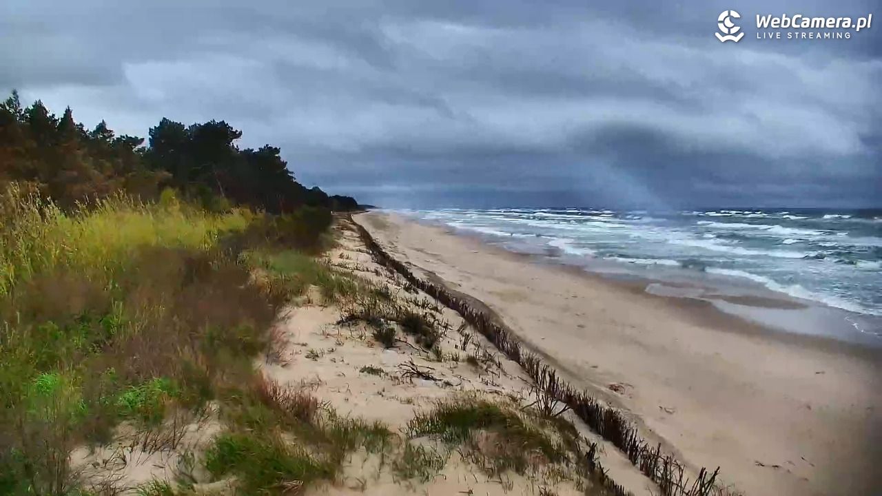 OSTROWO - widok na plażę NOWOŚĆ - 16 maj 2025, 06:34