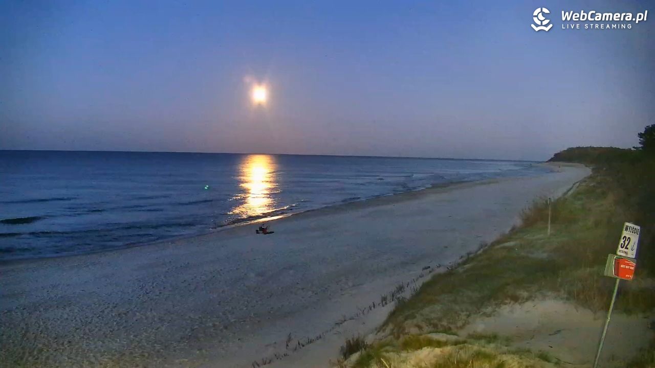 OSTROWO - widok na plażę NOWOŚĆ - 28 październik 2026, 19:56
