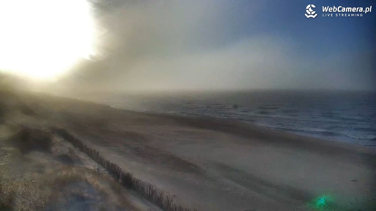 OSTROWO - widok na plażę NOWOŚĆ - 15 kwiecień 2026, 18:20