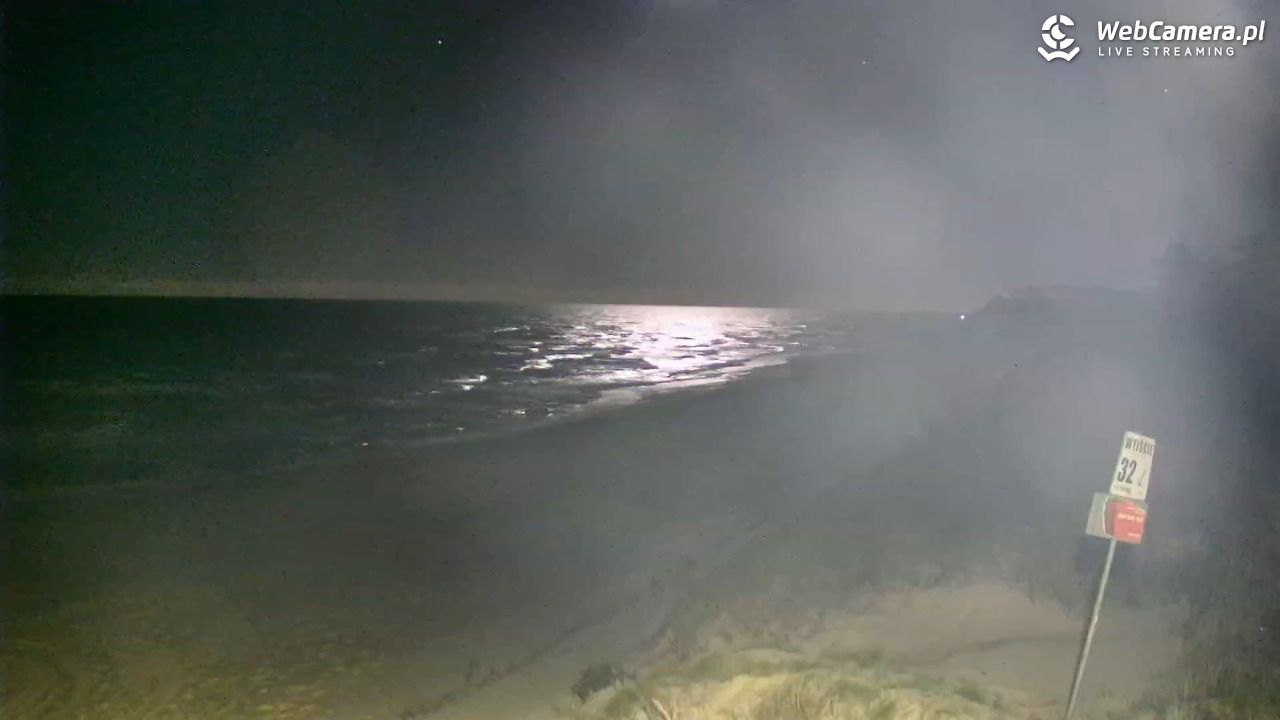 OSTROWO - widok na plażę NOWOŚĆ - 30 październik 2026, 20:35