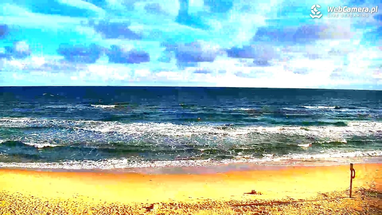 OSTROWO - widok na plażę NOWOŚĆ - 24 lipiec 2026, 06:53