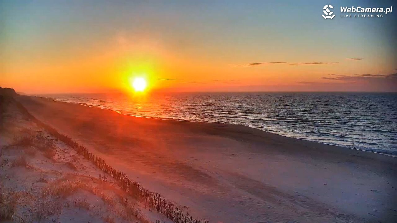 OSTROWO - widok na plażę NOWOŚĆ - 15 kwiecień 2026, 19:41