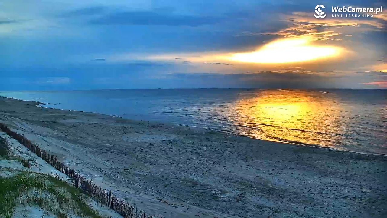 OSTROWO - widok na plażę NOWOŚĆ - 04 czerwiec 2026, 21:03