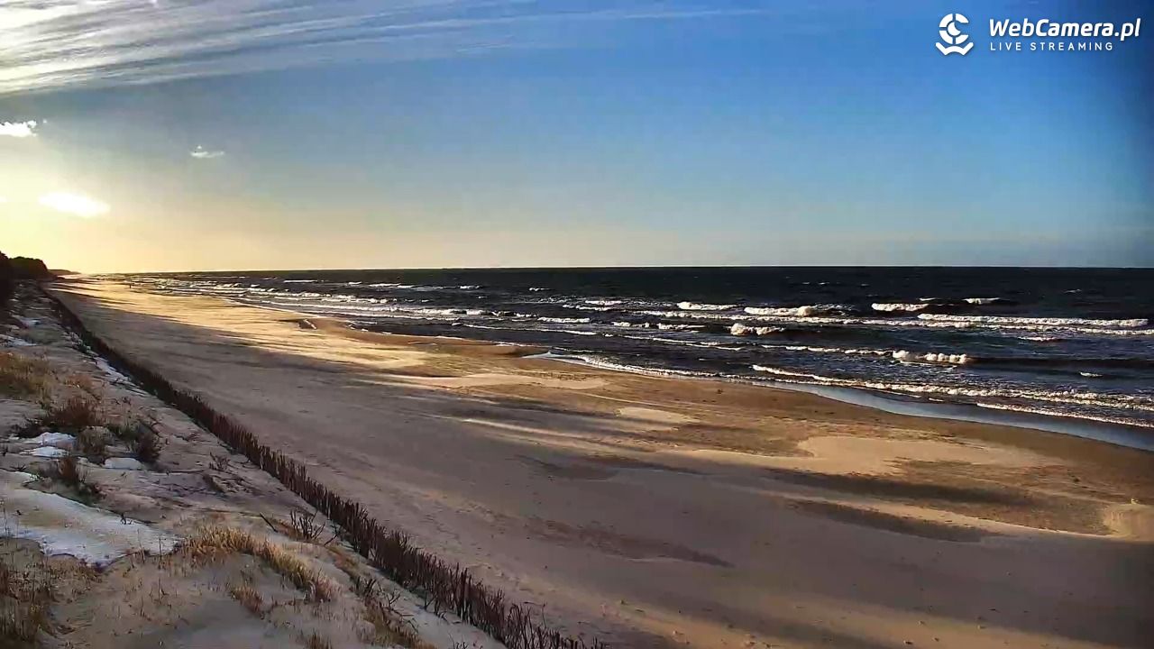 OSTROWO - widok na plażę NOWOŚĆ - 01 marzec 2026, 16:04