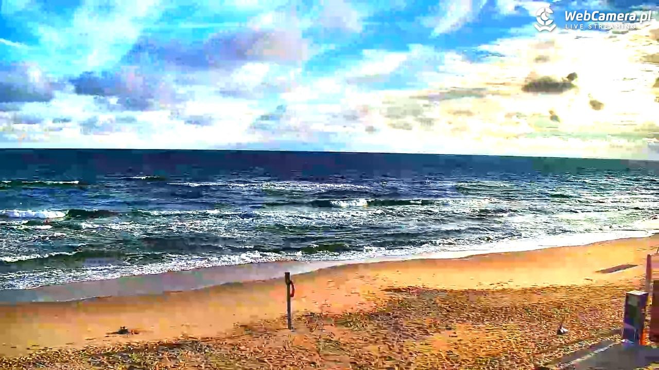 OSTROWO - widok na plażę NOWOŚĆ - 24 lipiec 2026, 06:53