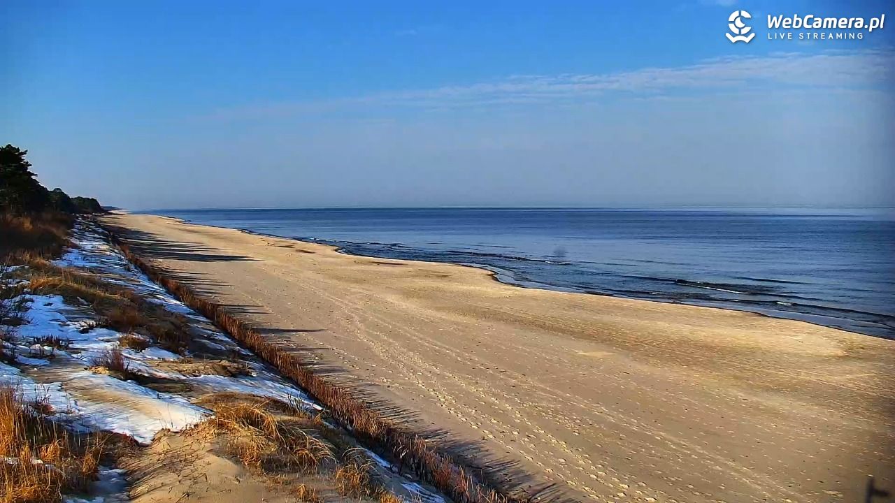 OSTROWO - widok na plażę NOWOŚĆ - 28 luty 2026, 09:31