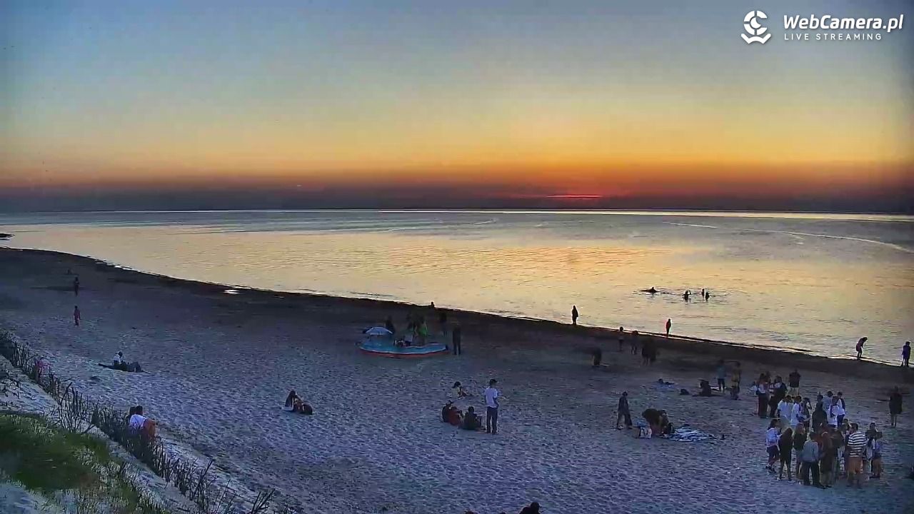 OSTROWO - widok na plażę NOWOŚĆ - 02 lipiec 2025, 21:31