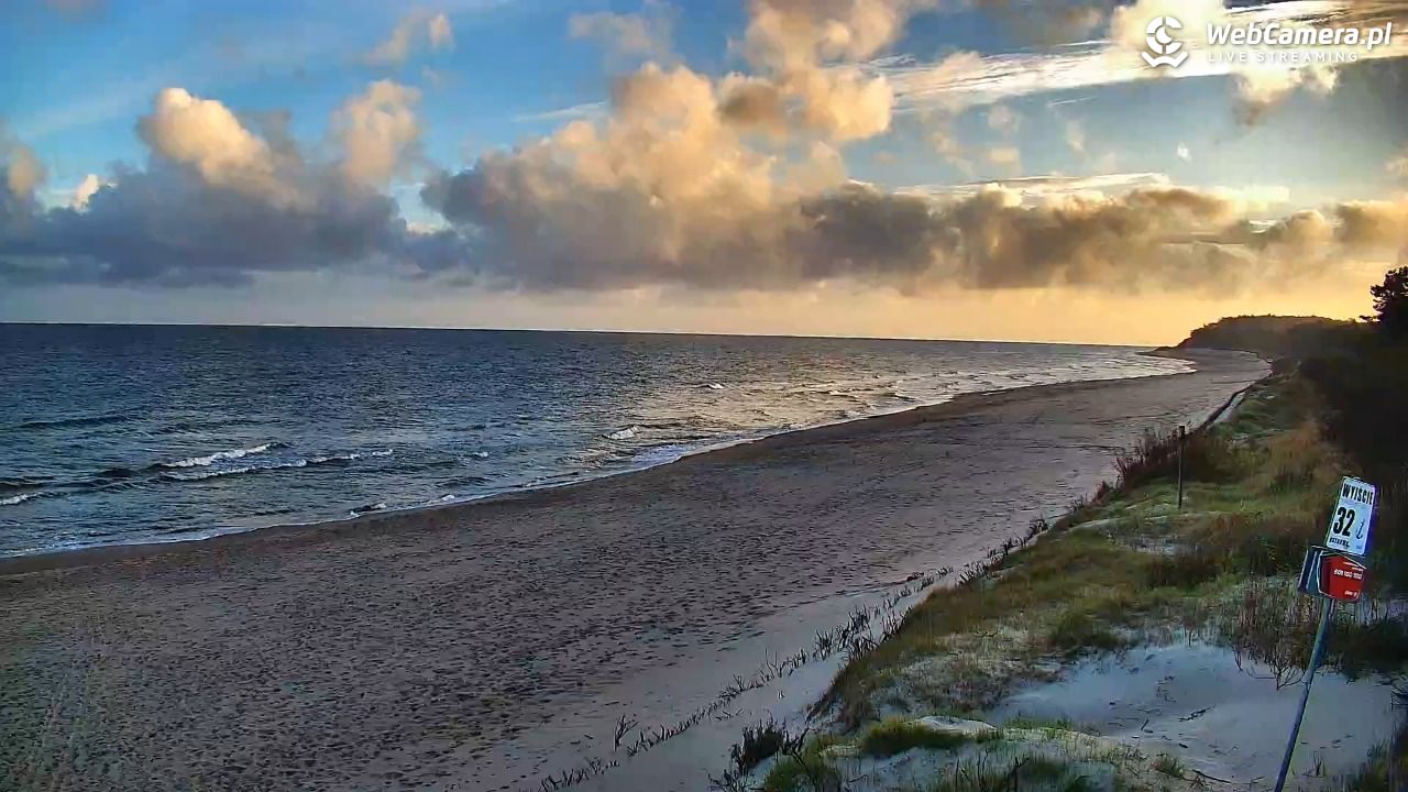OSTROWO - widok na plażę NOWOŚĆ - 29 październik 2026, 06:30