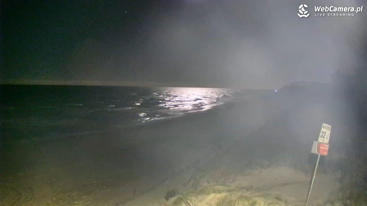 OSTROWO - widok na plażę NOWOŚĆ - 30 październik 2026, 20:35