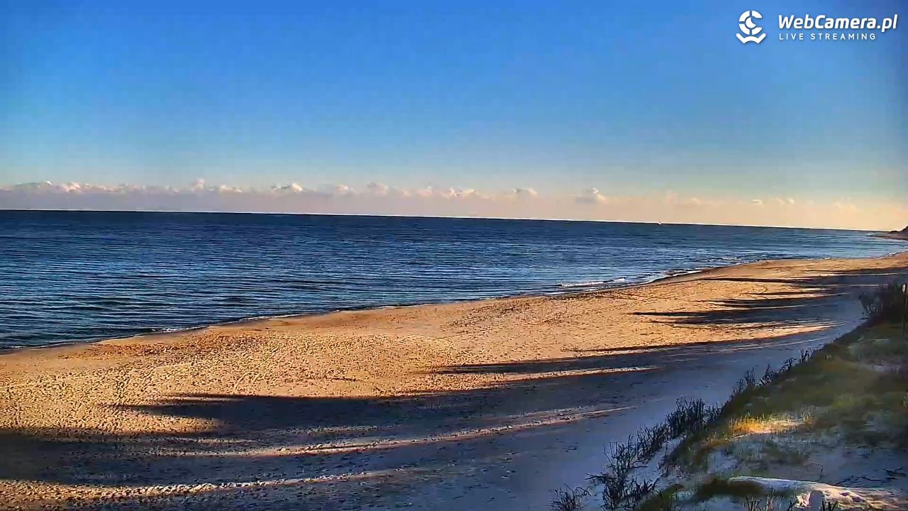 OSTROWO - widok na plażę NOWOŚĆ - 20 październik 2025, 09:19