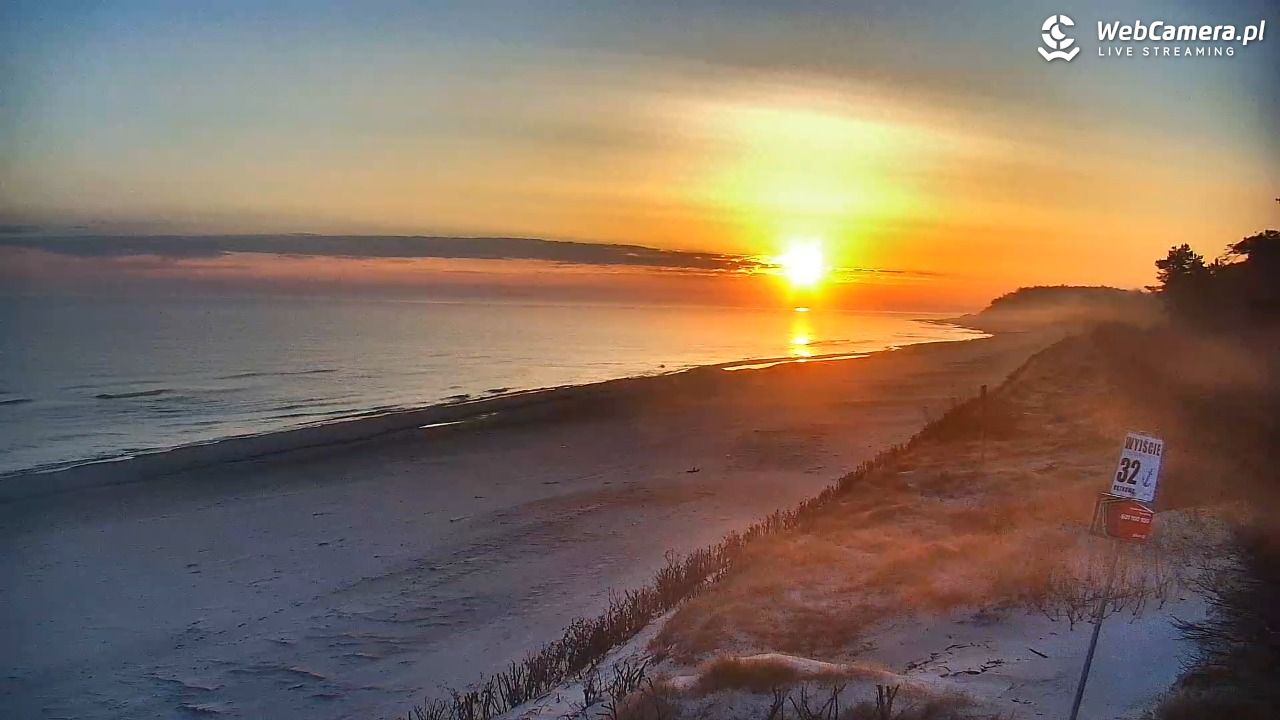 OSTROWO - widok na plażę NOWOŚĆ - 16 kwiecień 2026, 05:59