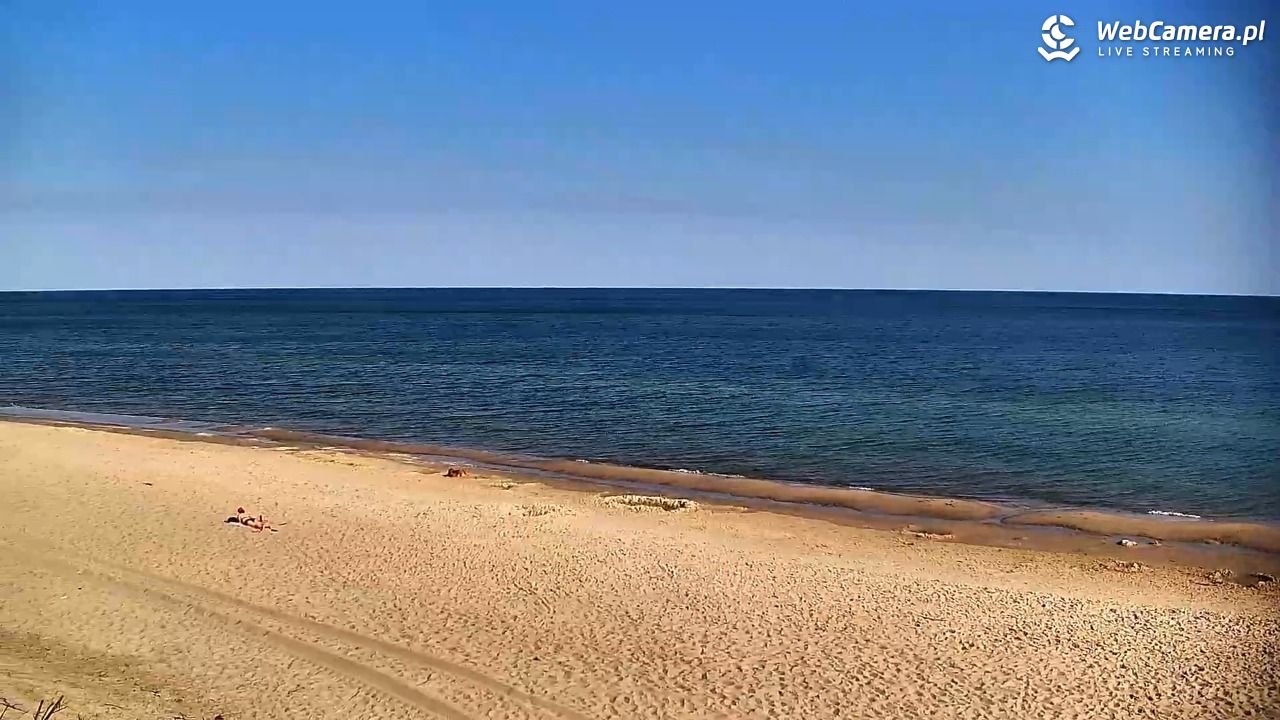 OSTROWO - widok na plażę NOWOŚĆ - 03 lipiec 2025, 08:32