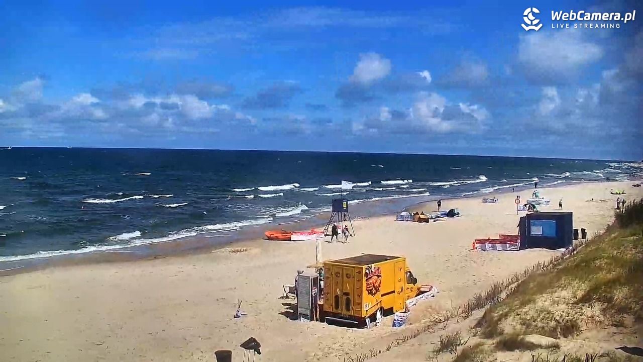 OSTROWO - widok na plażę NOWOŚĆ - 23 lipiec 2026, 13:29