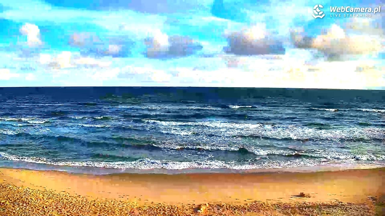 OSTROWO - widok na plażę NOWOŚĆ - 24 lipiec 2026, 06:56