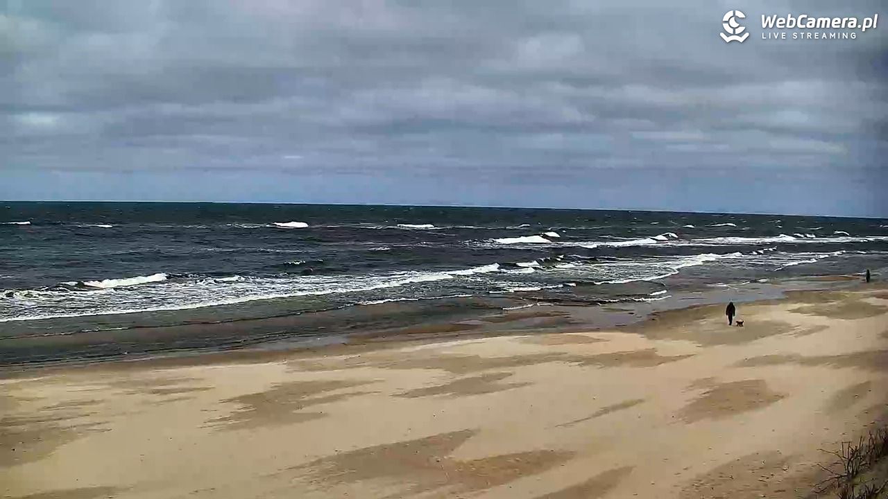 OSTROWO - widok na plażę NOWOŚĆ - 01 marzec 2026, 13:00