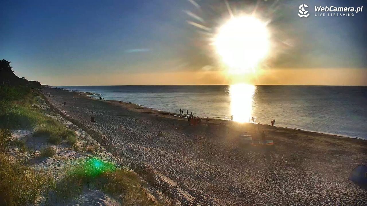 OSTROWO - widok na plażę NOWOŚĆ - 02 lipiec 2025, 20:20